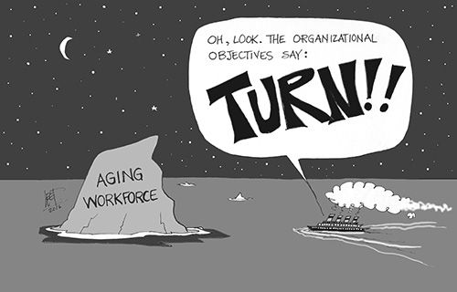 Aging Workforce Iceberg